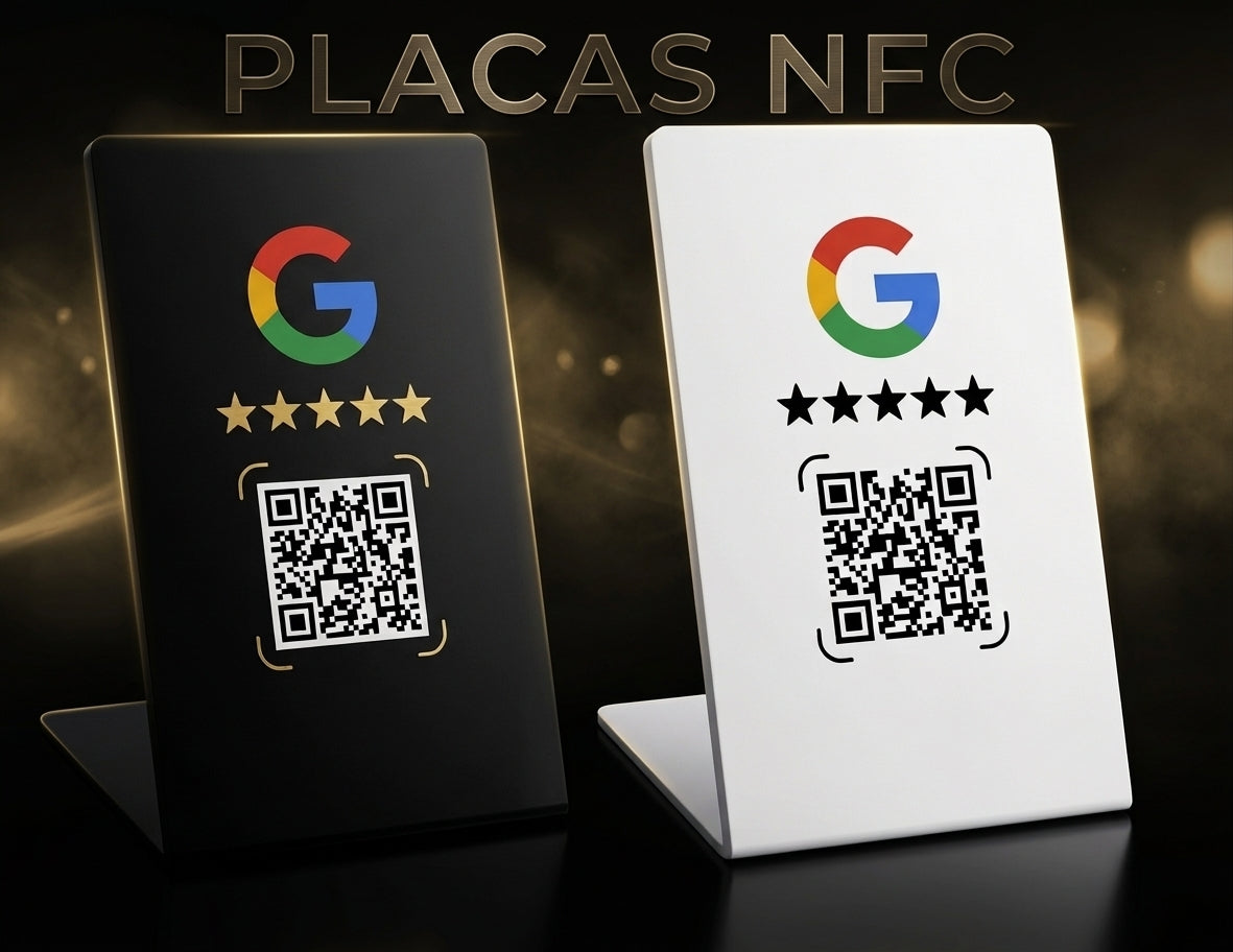 Placas NFC + Guía